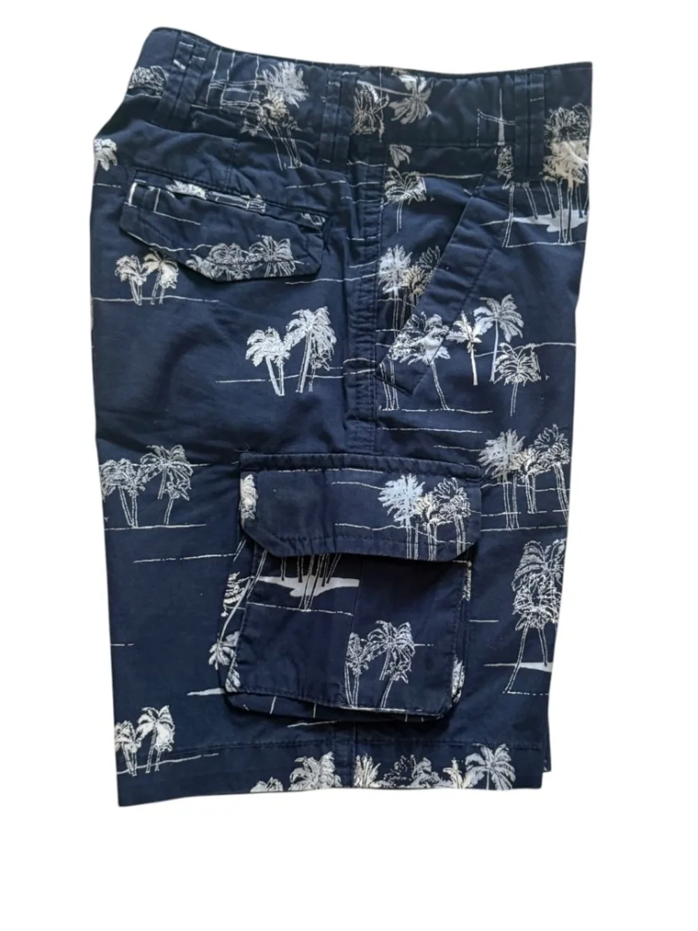 GAP  Navy Palm Tree Print Shorts Boys 2T